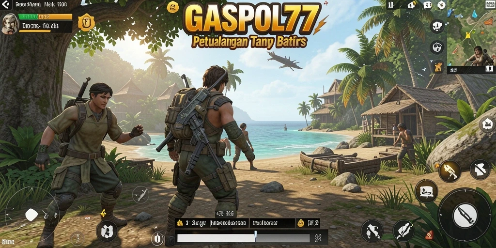 Menampilkan petualangan seru dalam dunia terbuka GASPOL77.