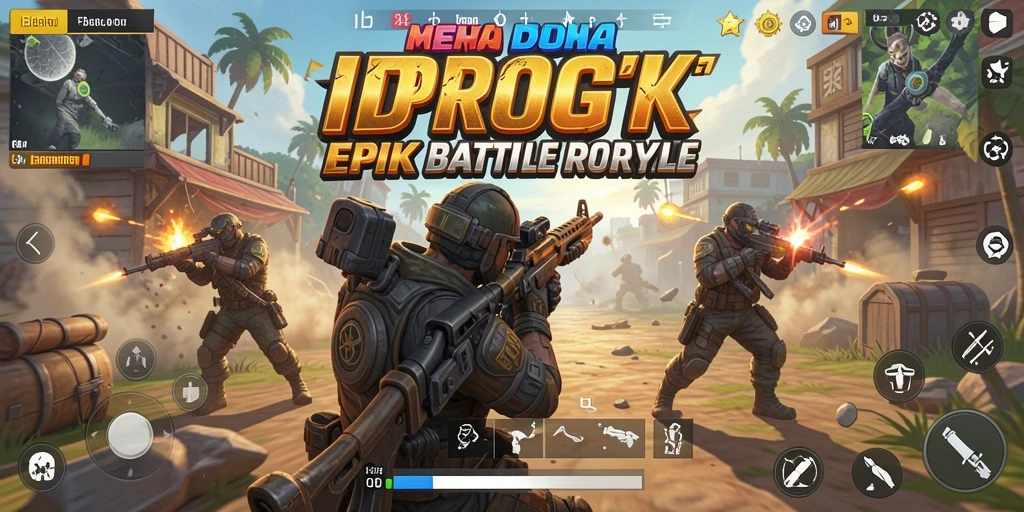 Gameplay seru dalam IDROK dengan pertempuran tak terduga.