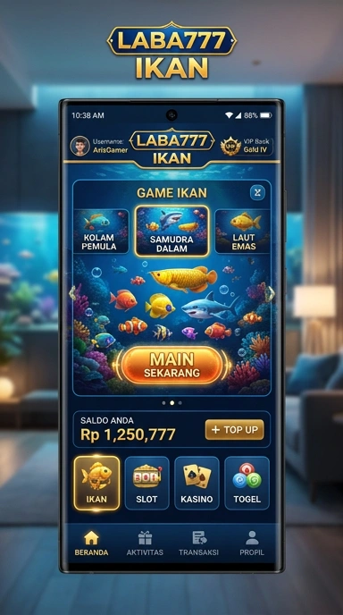 Screenshot fitur keamanan di aplikasi laba777 yang menunjukkan proses verifikasi APK.